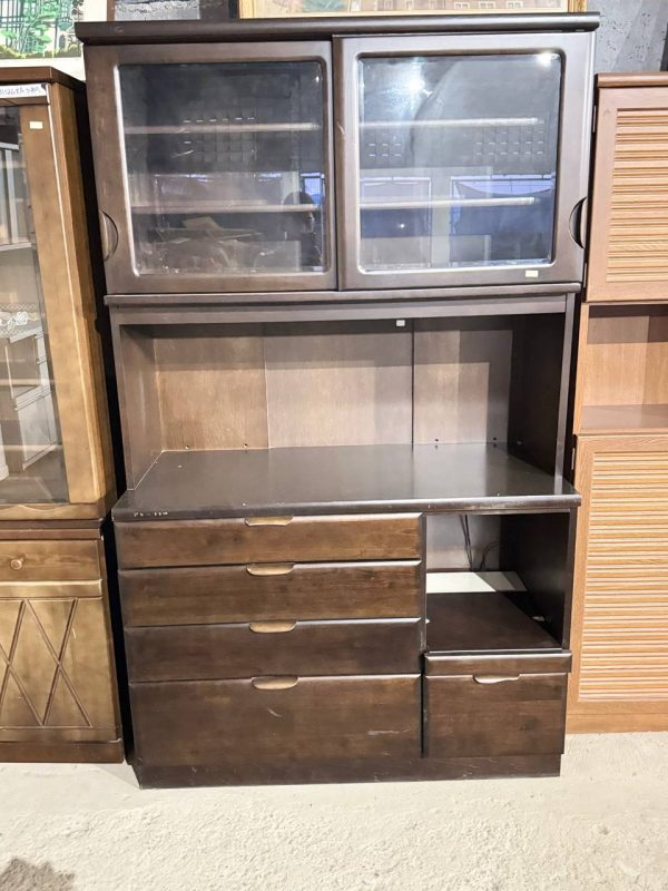 多機能ウッドキャビネット　Multifunctional wood cabinet