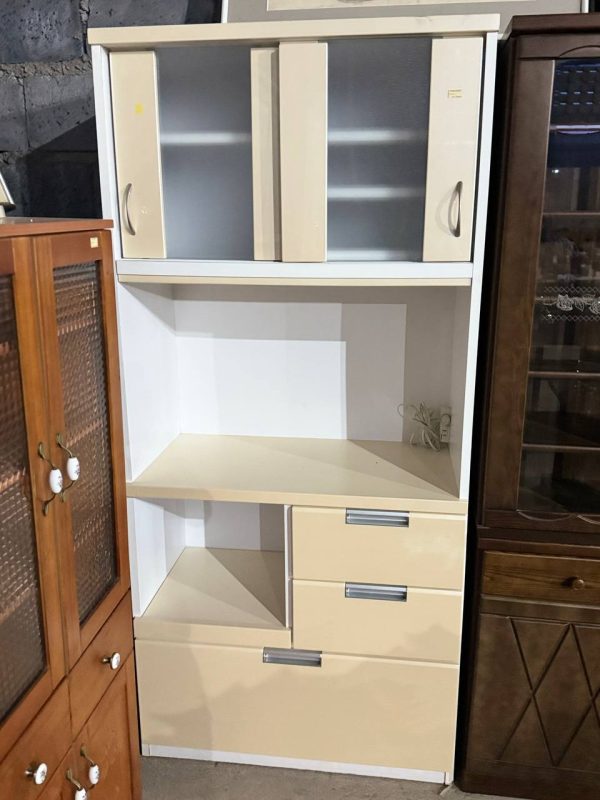 多機能モダンキッチン食器棚 Multifunctional Modern Kitchen Cupboard